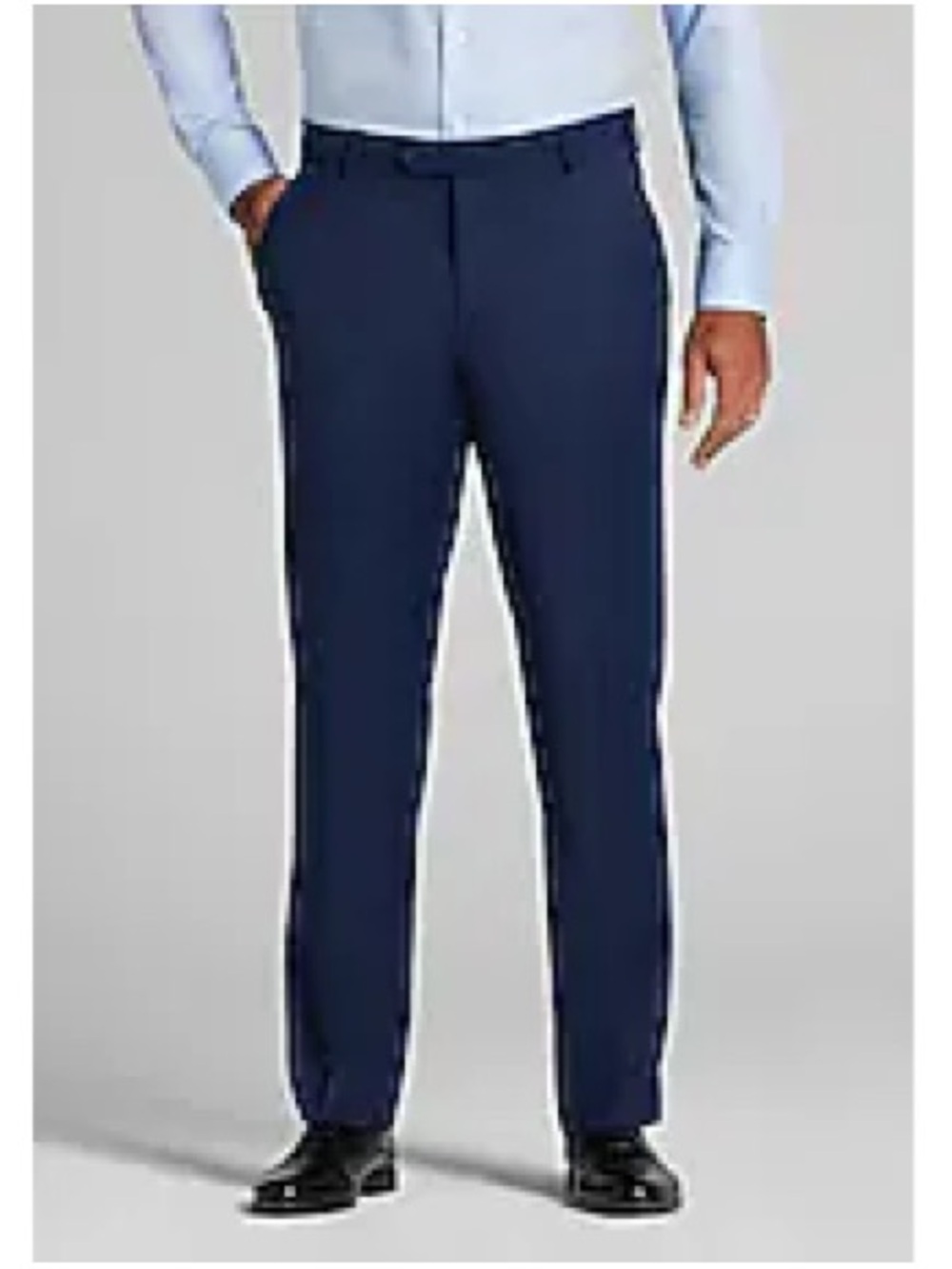 Perry Ellis Men’s W36 High Blue Micro Dot Dress Pants